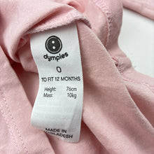 Load image into Gallery viewer, Girls Dymples, soft feel stretchy long sleeve top, EUC, size 0,  