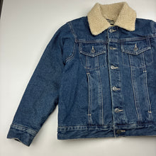 Load image into Gallery viewer, Boys M8, blue denim jacket, GUC, size 8,  
