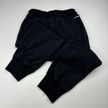 Load image into Gallery viewer, Girls Adidas, black track pants, elasticated, Inside leg: 51cm, GUC, size 7-8,  