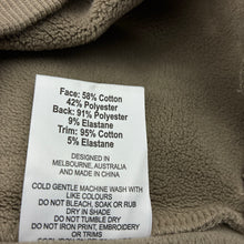 Load image into Gallery viewer, Girls Tilii, khaki fleece lined hoodie sweater, EUC, size 10,  