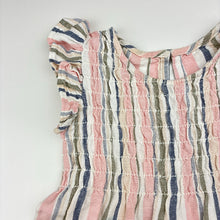 Load image into Gallery viewer, Girls Anko, striped summer dress, no labels, armpit to armpit: 26.5cm, GUC, size 2-3, L: 49cm