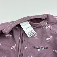 Load image into Gallery viewer, Girls Bonds, zip wondersuit / zippy / romper, FUC, size 3,  