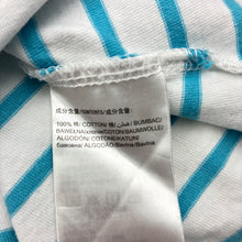 Load image into Gallery viewer, Girls Bossini, The Smurfs cotton open-shoulder dress, EUC, size 8, L: 63cm