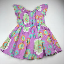 Load image into Gallery viewer, Girls Anko, floral viscose dress, EUC, size 4, L: 49cm