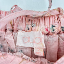 Load image into Gallery viewer, Girls Aubrie, floral cotton &amp; tulle suspender skirt, EUC, size 2,  
