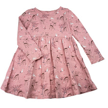 Load image into Gallery viewer, Girls Anko, cotton long sleeve casual dress, FUC, size 6, L: 56cm