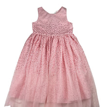 Load image into Gallery viewer, Girls H&amp;M, pink tulle &amp; sequin party dress, GUC, size 7, L: 77cm