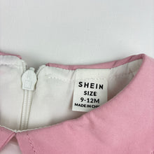 Load image into Gallery viewer, Girls SHEIN, white soft feel lined party dress, EUC, size 0, L: 44cm