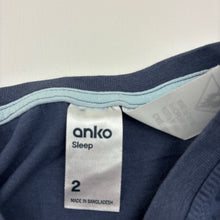 Load image into Gallery viewer, Boys Anko, cotton pyjama tee / top, EUC, size 2,  
