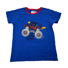 Load image into Gallery viewer, Boys GR8 KIDS, embroidered cotton tee / top, monster truck, GUC, size 5-6,  