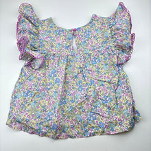 Load image into Gallery viewer, Girls Cotton On, floral lightweight cotton top, EUC, size 9-10,  