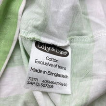 Load image into Gallery viewer, Boys Lily &amp; Dan, striped lightweight cotton tee / top, EUC, size 6,  