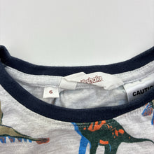 Load image into Gallery viewer, Boys Milkshake, pyjama tee / top, dinosaurs, FUC, size 6,  