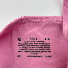 Load image into Gallery viewer, Girls Target, soft feel stretchy singlet top, EUC, size 4-6,  
