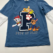 Load image into Gallery viewer, Boys Nickelodeon, Paw Patrol cotton long sleeve tee / top, GUC, size 6,  
