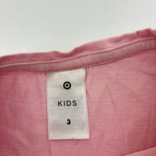 Load image into Gallery viewer, Girls Target, pink cotton tee / top, GUC, size 3,  