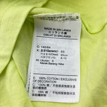 Load image into Gallery viewer, Girls Nike, cotton sports / activewear tee / top, EUC, size 8-10,  