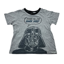 Load image into Gallery viewer, Boys Star Wars, cotton pyjama tee / top, wash fade, FUC, size 4,  
