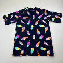 Load image into Gallery viewer, Girls Anko, short sleeve rashie / swim top, EUC, size 7,  