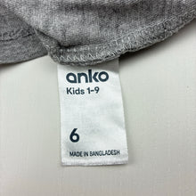 Load image into Gallery viewer, Boys Anko, grey marle long sleeve tee / top, GUC, size 6,  