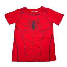 Load image into Gallery viewer, Boys Marvel, Spiderman pyjama tee / top, pilling, FUC, size 5,  