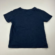 Load image into Gallery viewer, Girls Anko, navy cotton tee / top, strawberries, FUC, size 3,  