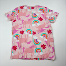 Load image into Gallery viewer, Girls Anko, stretchy pyjama tee / top, unicorns, EUC, size 3,  