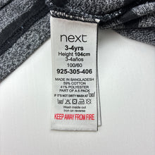 Load image into Gallery viewer, Boys Next, soft feel striped tee / top, GUC, size 3-4,  