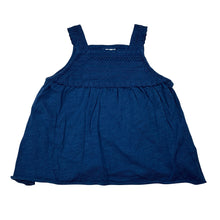 Load image into Gallery viewer, Girls Zara, navy cotton summer top, EUC, size 5,  
