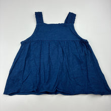 Load image into Gallery viewer, Girls Zara, navy cotton summer top, EUC, size 5,  