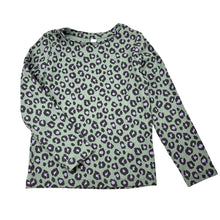 Load image into Gallery viewer, Girls KID, organic cotton blend ribbed long sleeve top, EUC, size 4,  
