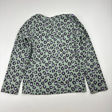 Load image into Gallery viewer, Girls KID, organic cotton blend ribbed long sleeve top, EUC, size 4,  