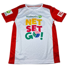 Load image into Gallery viewer, Girls NET SET GO!, Netball / activewear top, EUC, size 10,  