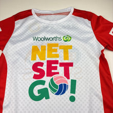 Load image into Gallery viewer, Girls NET SET GO!, Netball / activewear top, EUC, size 10,  