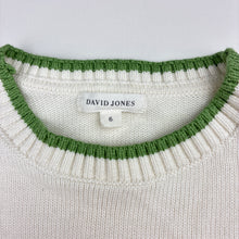 Load image into Gallery viewer, Unisex David Jones, knitted cotton sweater / jumper, EUC, size 6,  