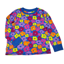 Load image into Gallery viewer, Girls Next, colourful cotton pyjama top, mark lower front, FUC, size 6,  