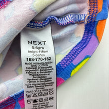 Load image into Gallery viewer, Girls Next, colourful cotton pyjama top, mark lower front, FUC, size 6,  