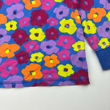 Load image into Gallery viewer, Girls Next, colourful cotton pyjama top, mark lower front, FUC, size 6,  