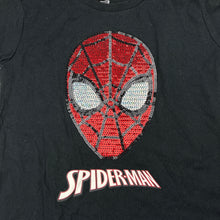 Load image into Gallery viewer, Boys Marvel, Spiderman cotton &amp; sequin tee / top, EUC, size 4,  