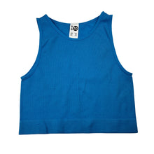 Load image into Gallery viewer, Girls KID, cropped ribbed stretchy top, EUC, size 10,  