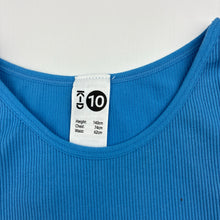 Load image into Gallery viewer, Girls KID, cropped ribbed stretchy top, EUC, size 10,  