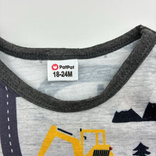 Load image into Gallery viewer, Boys PatPat, soft feel tee / top, diggers, FUC, size 2,  