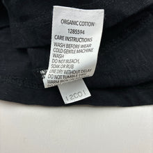 Load image into Gallery viewer, Girls Brilliant Basics, black cotton long sleeve tee / top, GUC, size 6,  