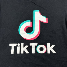 Load image into Gallery viewer, Unisex RAMO, black cotton tee / top, TikTok, GUC, size 4,  