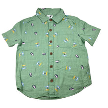 Load image into Gallery viewer, Boys Cotton On, viscose / linen short sleeve shirt, EUC, size 6,  