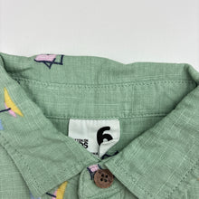 Load image into Gallery viewer, Boys Cotton On, viscose / linen short sleeve shirt, EUC, size 6,  