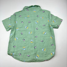 Load image into Gallery viewer, Boys Cotton On, viscose / linen short sleeve shirt, EUC, size 6,  