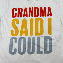 Load image into Gallery viewer, Unisex The Children's Place, cotton tee / top, grandma, GUC, size 3,  