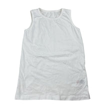 Load image into Gallery viewer, Unisex DUNNES STORES, white cotton singlet top, EUC, size 9-10,  