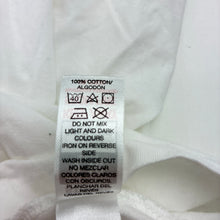 Load image into Gallery viewer, Unisex DUNNES STORES, white cotton singlet top, EUC, size 9-10,  